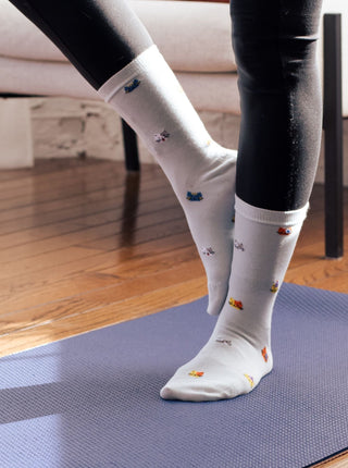 FRIDAY SOCK CO. Chaussettes - Petite Soirée de Chats