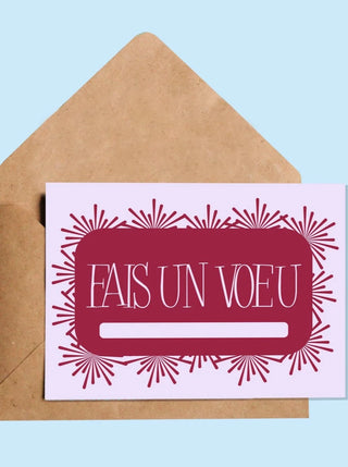 YES MANON Card - Make a wish